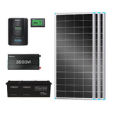 5.12kWh Power Kit | 200Ah Batteries, 3000W Inverter