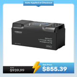 12V 200Ah Smart LiFePO4 Battery w/ Bluetooth & Self-Heating | Pro Series