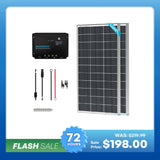 200W 12V Starter Solar Panel Kit