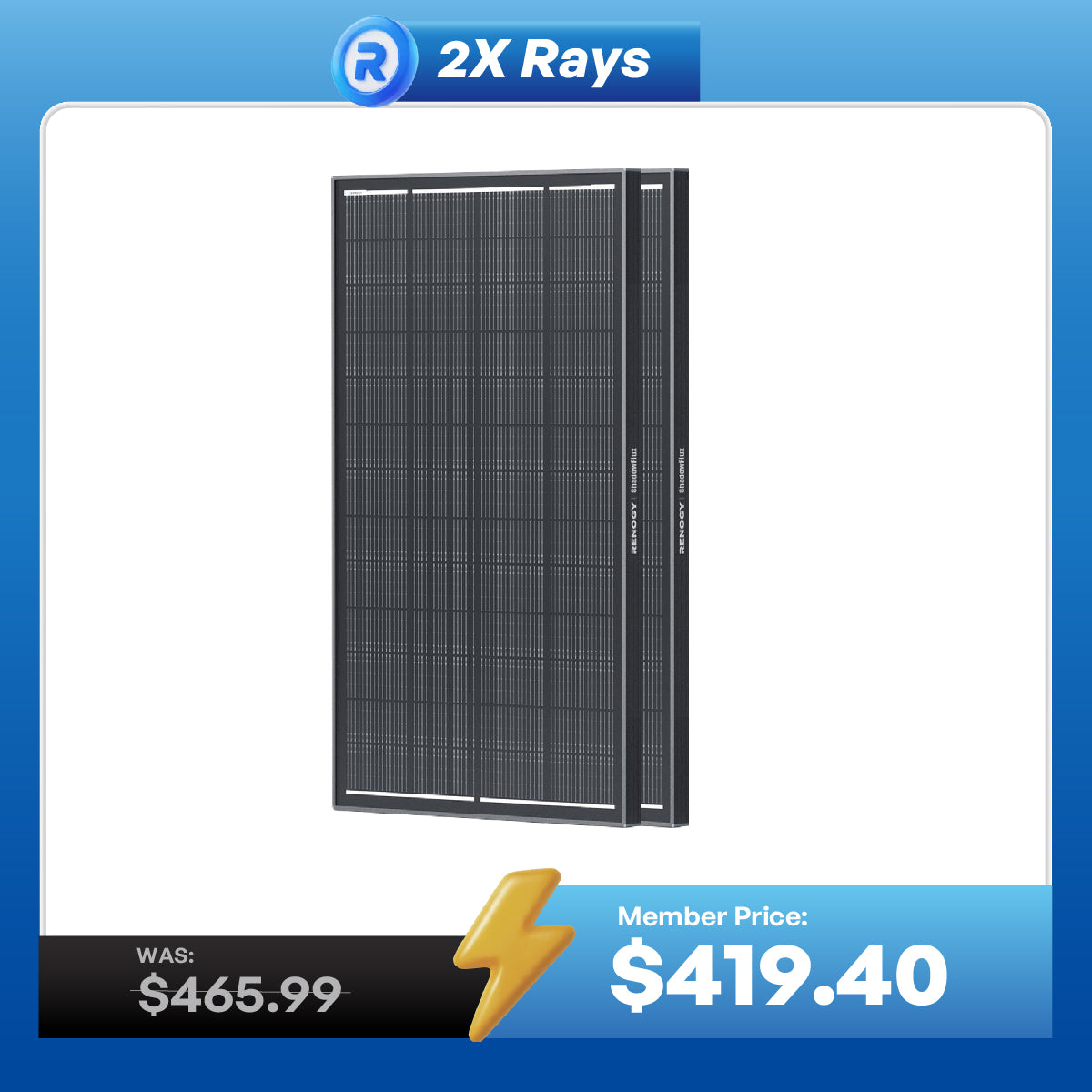 ShadowFlux™ 120/200W N-Type High Efficiency Anti-Shading Solar Panel