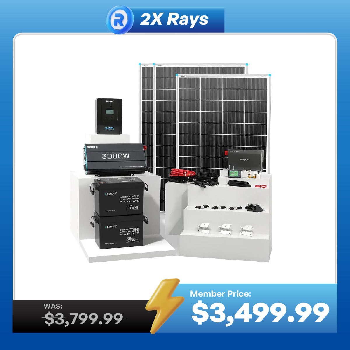 RV Solution (2.56kWh | 5.12kWh | 7.68kWh)