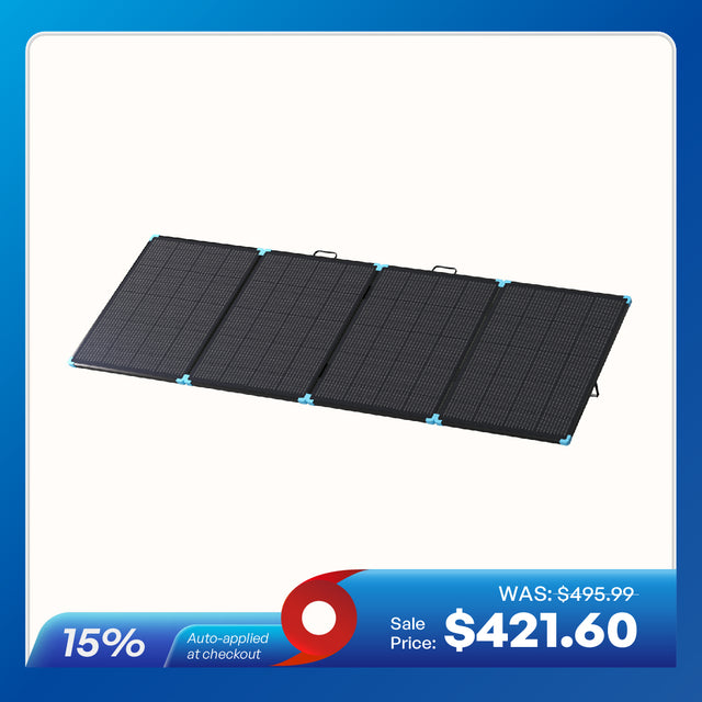 220/400W Lightweight Portable Solar Panel Suitcase