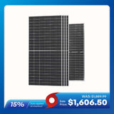 590W N-Type Bifacial Solar Panel（2-Pack）
