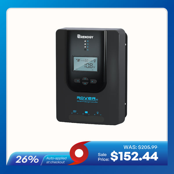 Renogy Rover Li 40A MPPT solar charge controller