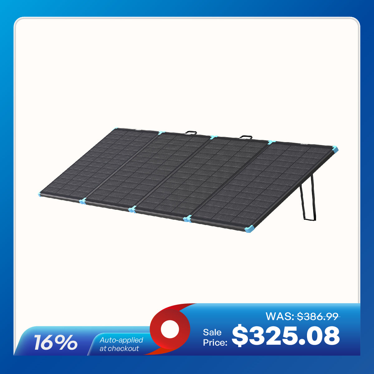 100/300W N-Type Lightweight Portable Solar Panel Suitcase