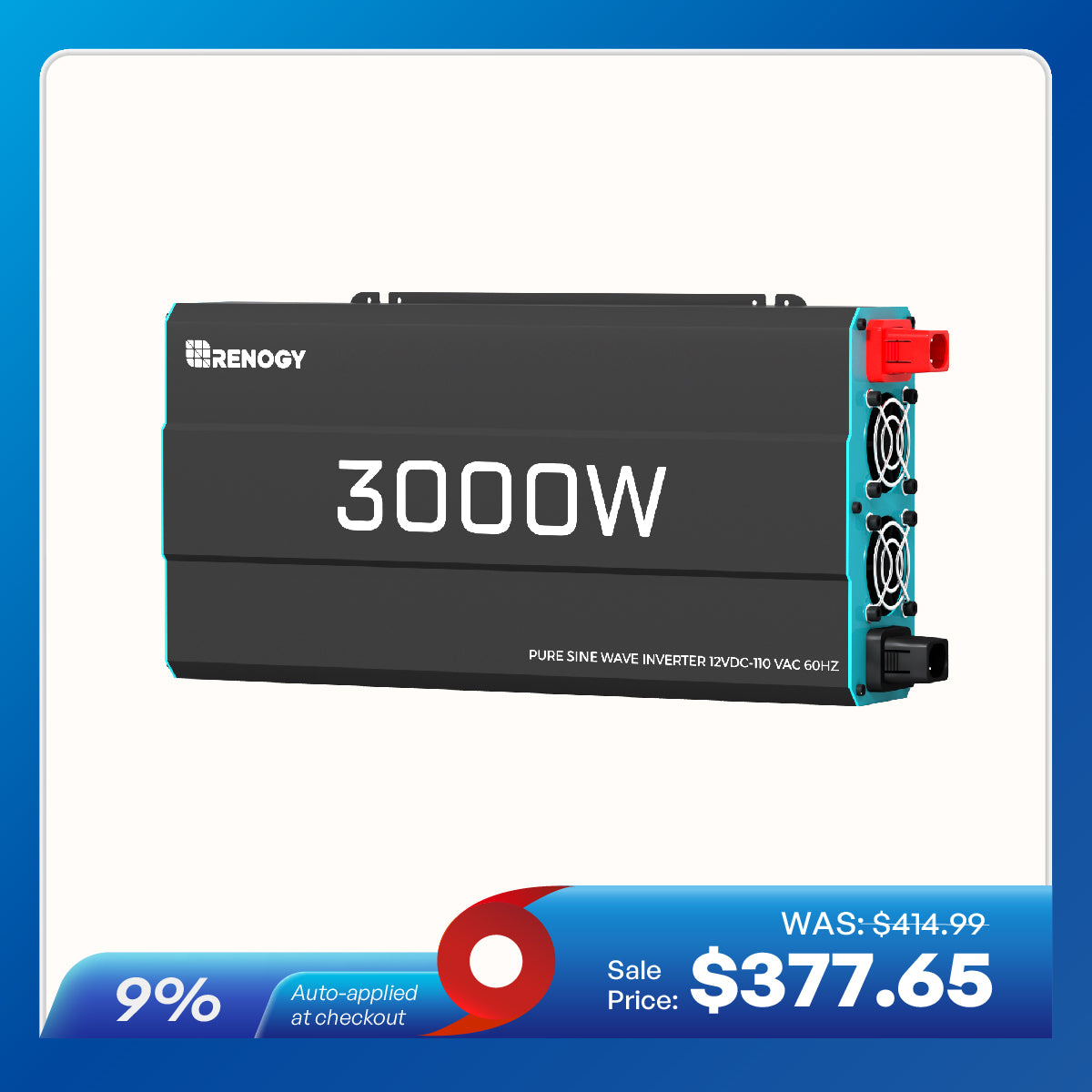 3000W/2000W/1000W/700W 12V Pure Sine Wave Inverter