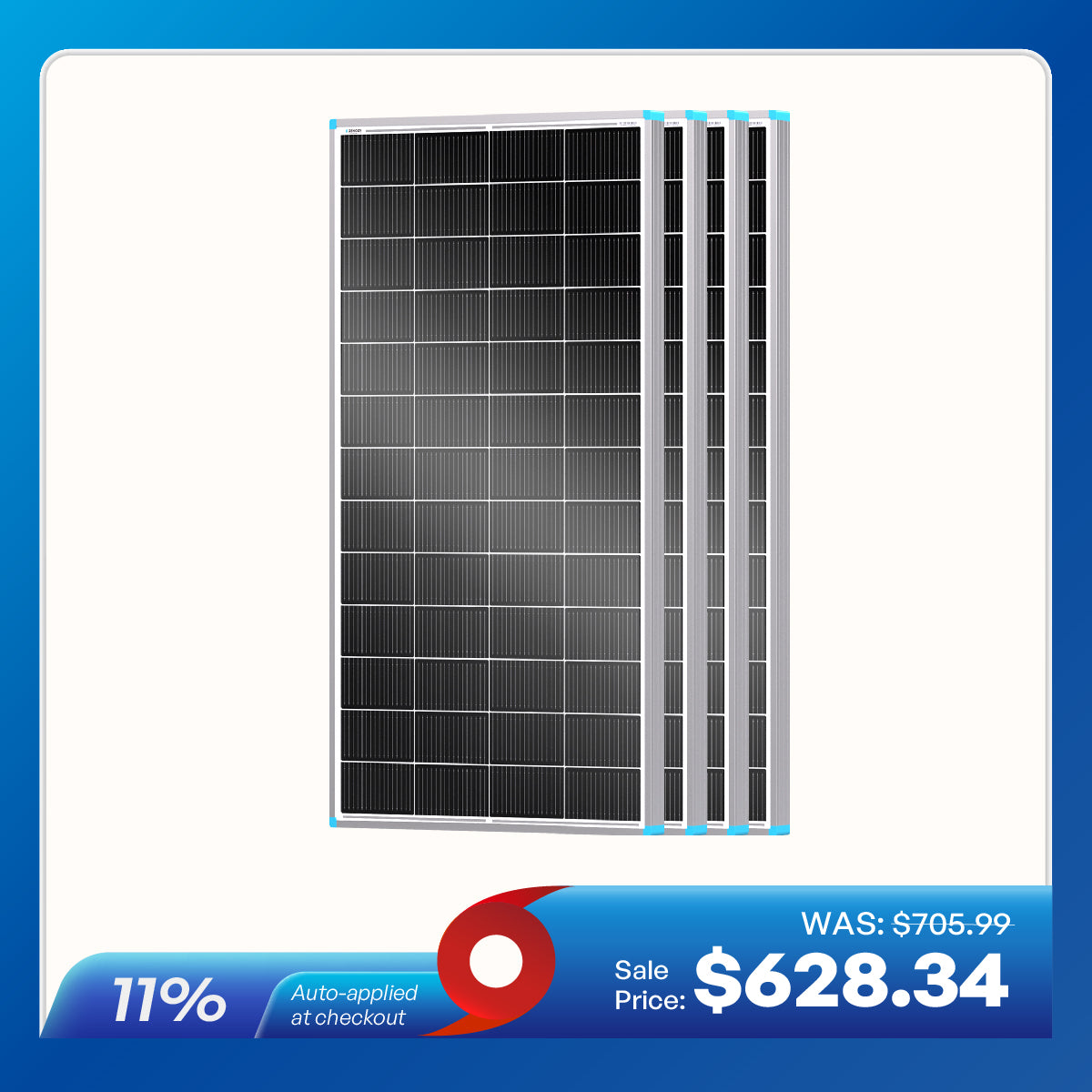 100/175/200W N-Type Solar Panel