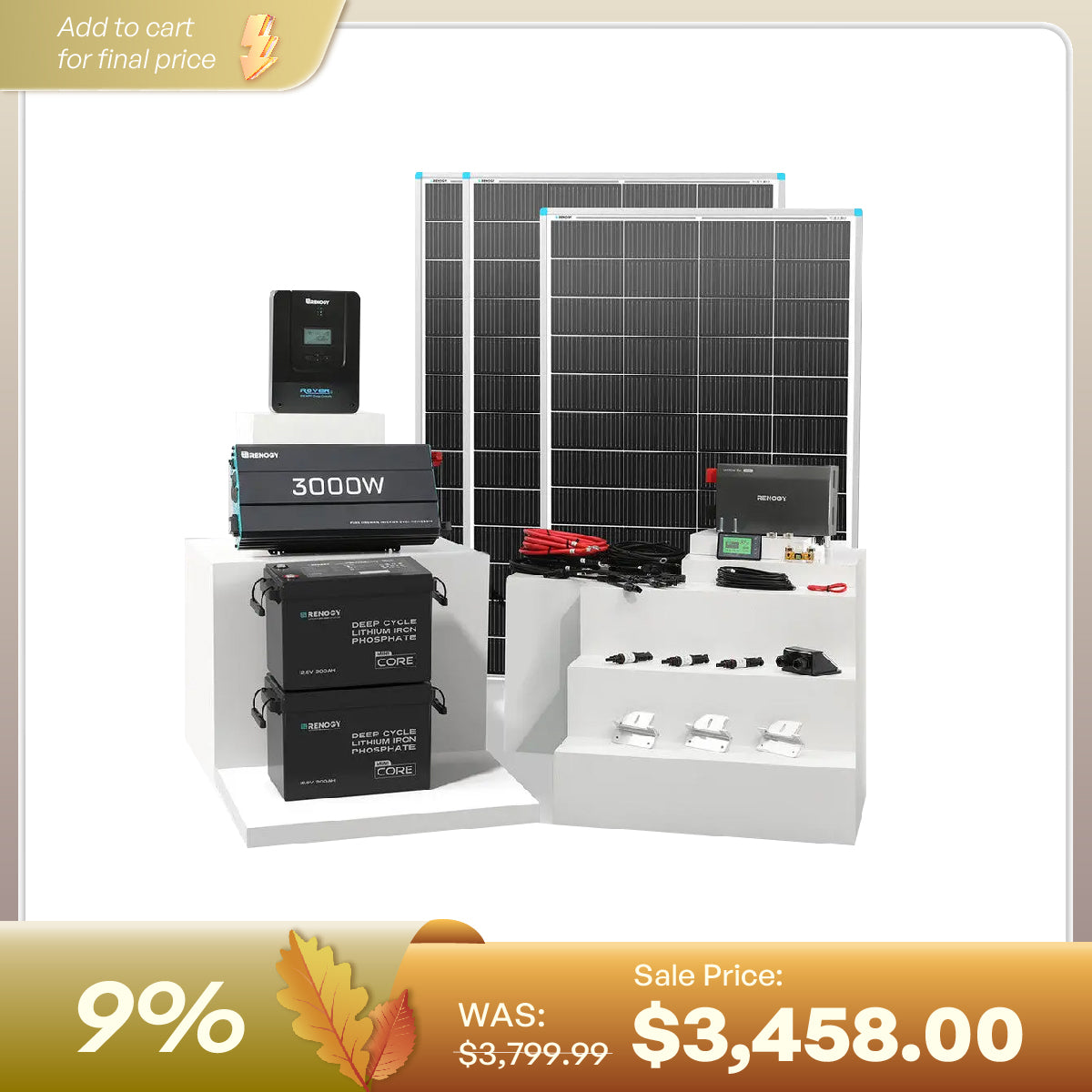 RV Solution (2.56kWh | 5.12kWh | 7.68kWh)
