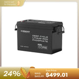 Mini Size 12V 200Ah LiFePO4 Battery w/ Low-Temperature Protection