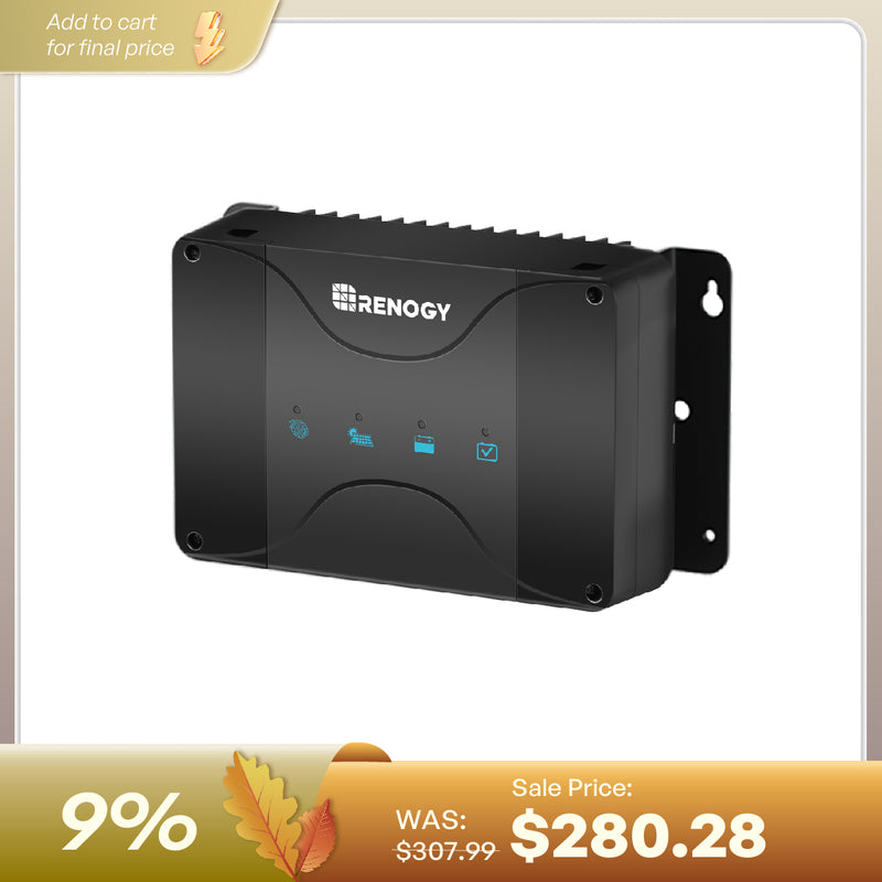12V 30A/50A DC-DC On-Board Battery Charger with MPPT