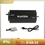 12V 20A/24V 10A AC-to-DC LFP Portable Battery Charger