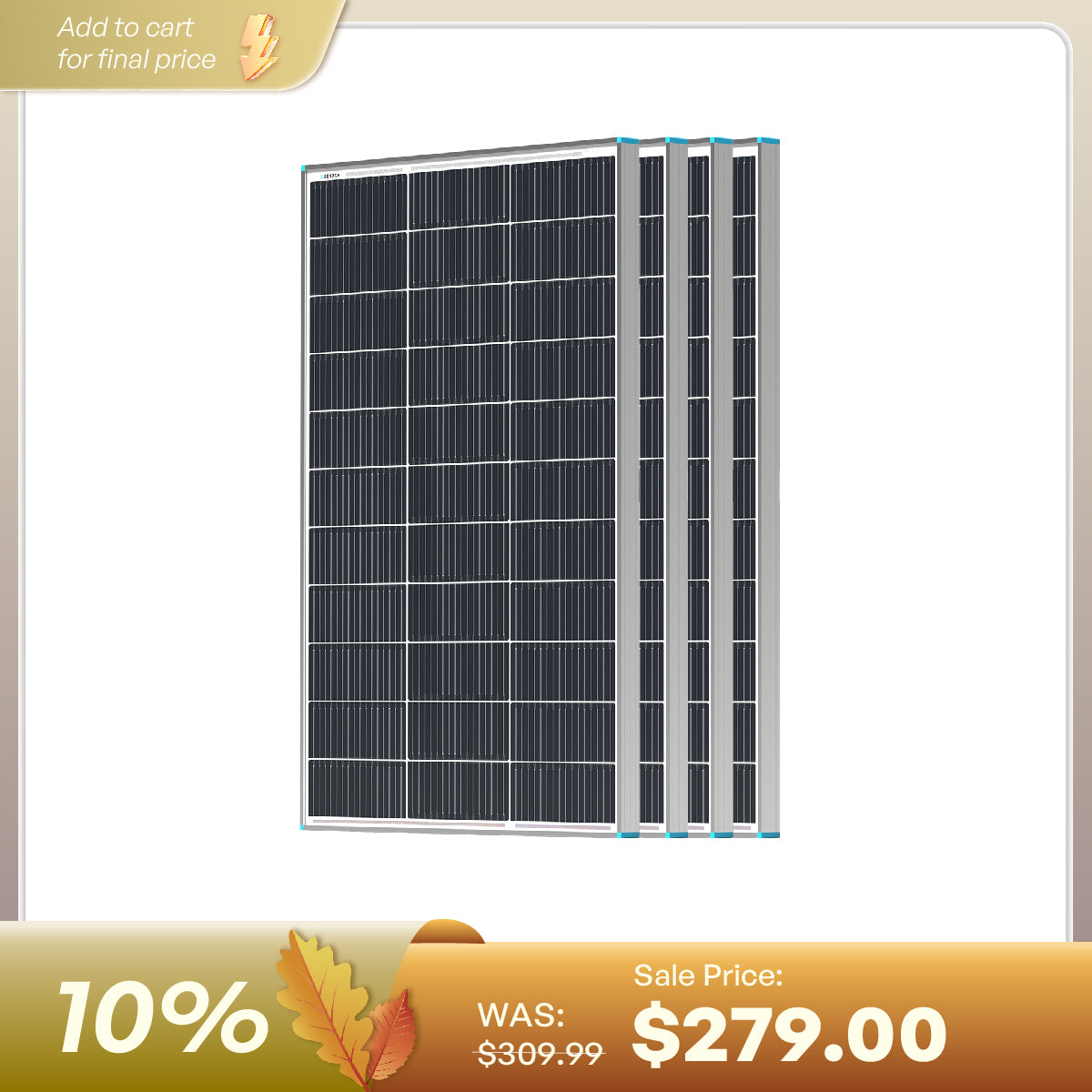 100/175/200W N-Type Solar Panel