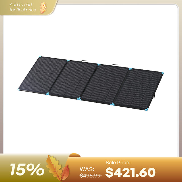 220/400W Lightweight Portable Solar Panel Suitcase