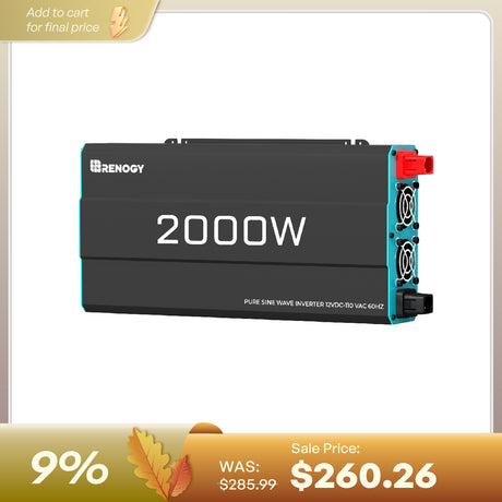 3000W/2000W/1000W/700W 12V Pure Sine Wave Inverter