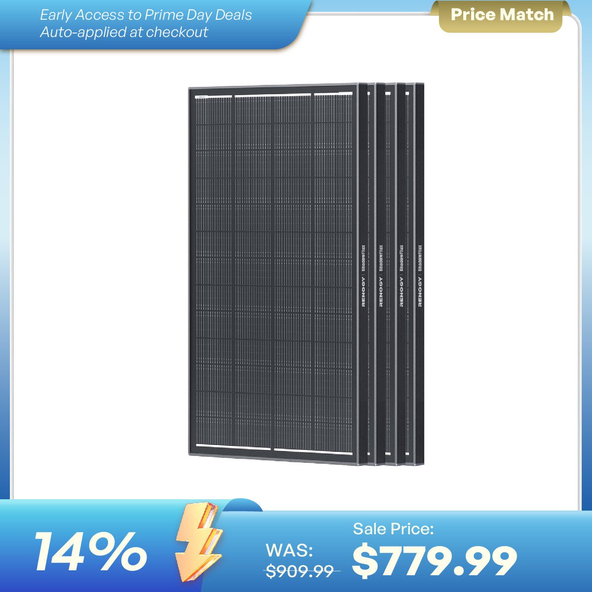 ShadowFlux™ 120W/200W N-Type Anti-Shading Solar Panel