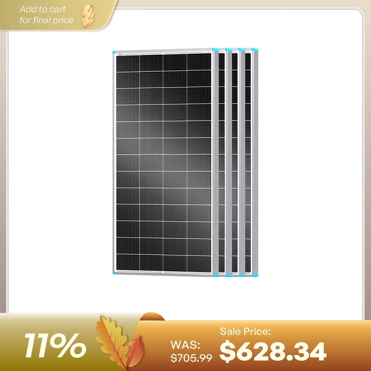 100/175/200W N-Type Solar Panel