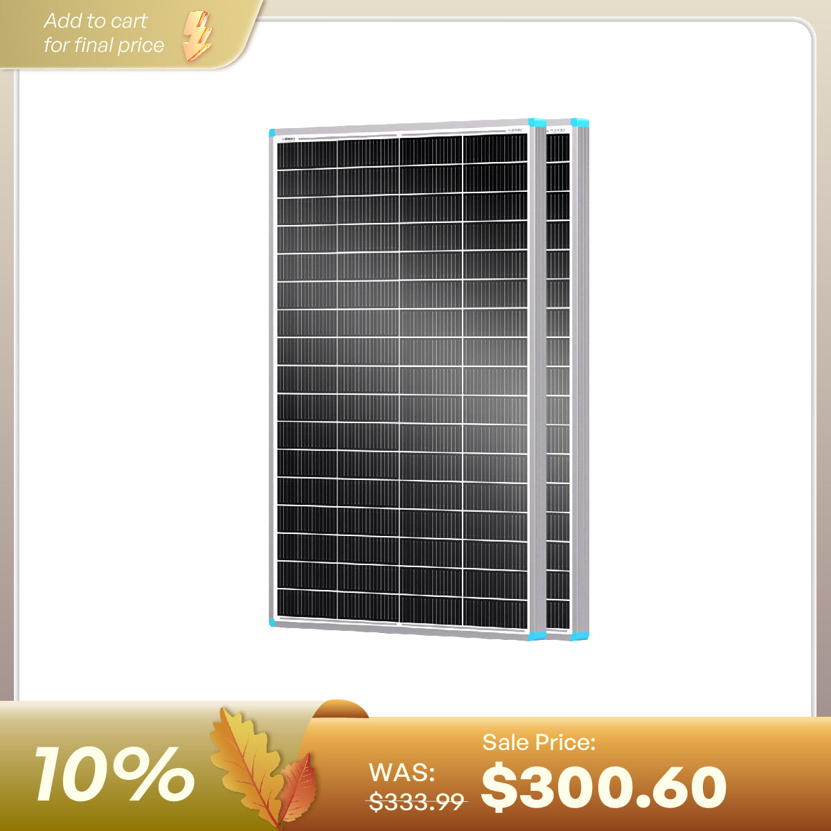 100/175/200W N-Type Solar Panel