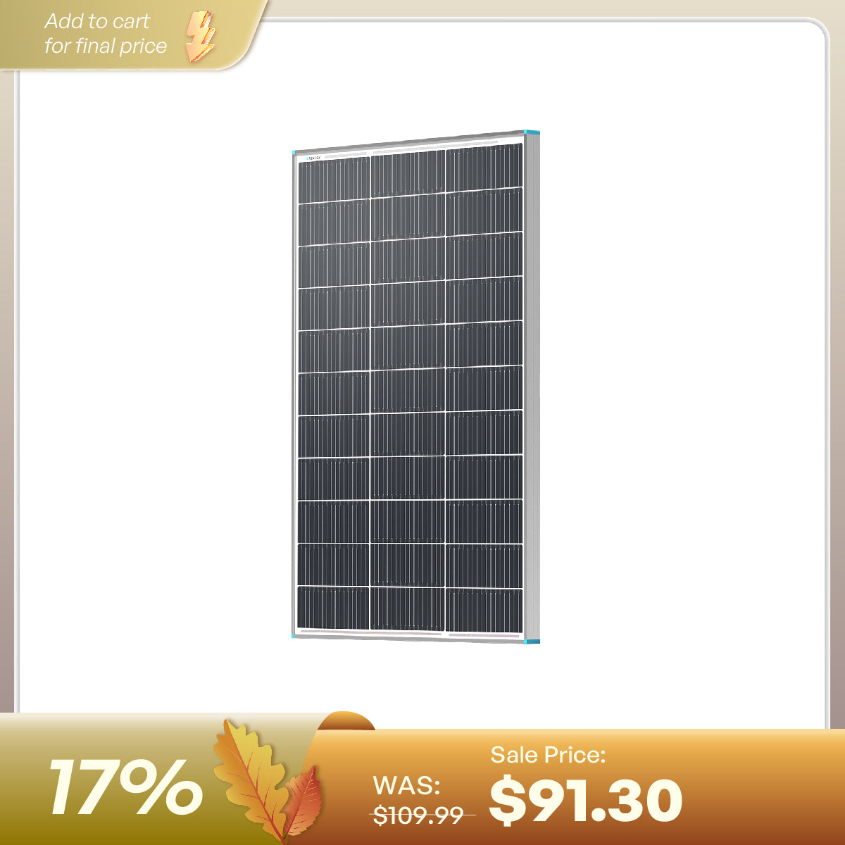 100/175/200W N-Type Solar Panel