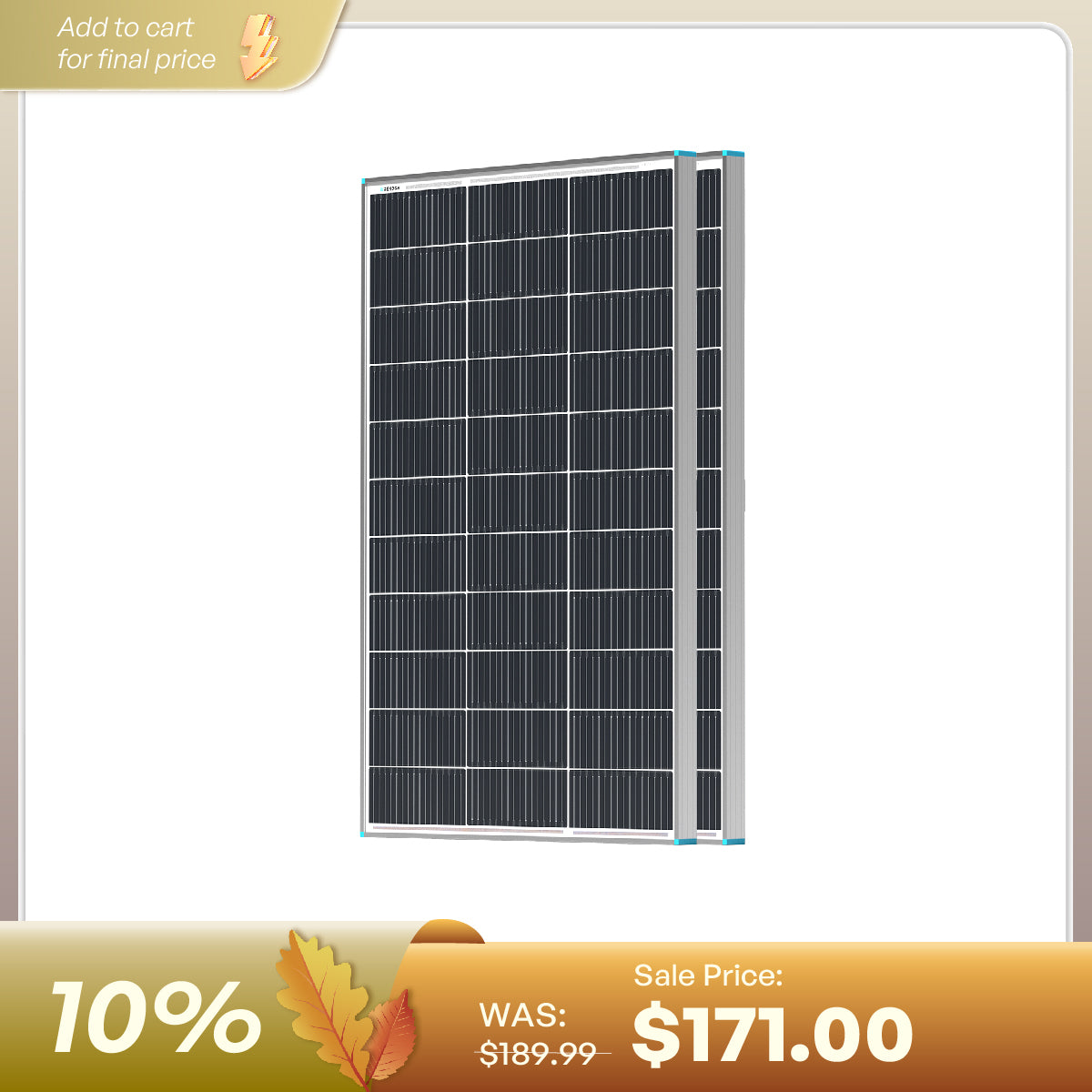 100/175/200W N-Type Solar Panel