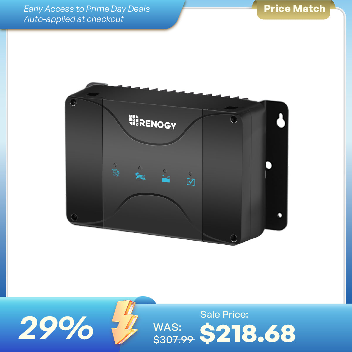 Cargador de batería a bordo DC-DC de 12V 30A/50A con MPPT