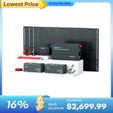 600W 12V ShadowFlux™ Solar Panel Kit with 5.12kWh Battery