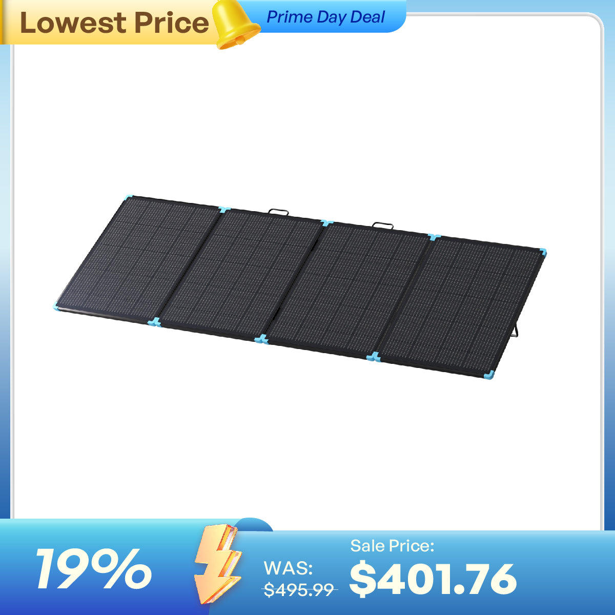 220/400W Lightweight Portable Solar Panel Suitcase