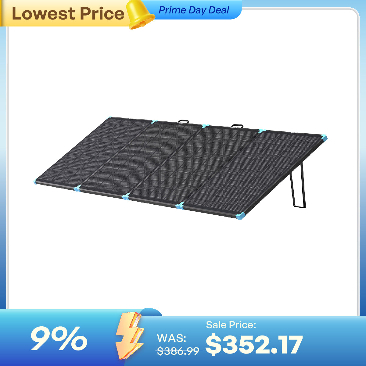 100/300W N-Type Lightweight Portable Solar Panel Suitcase