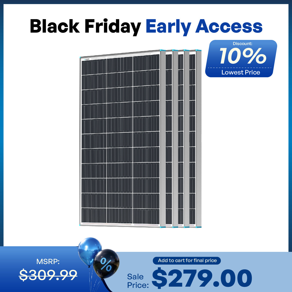 100/175/200W N-Type Solar Panel
