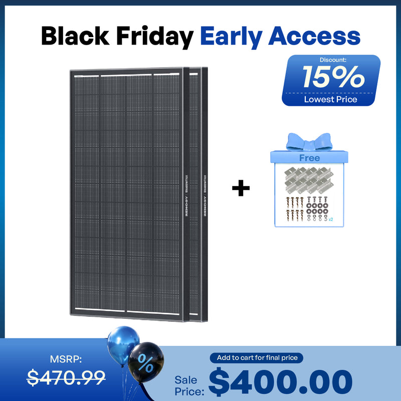 ShadowFlux™ 120W/200W N-Type Anti-Shading Solar Panel