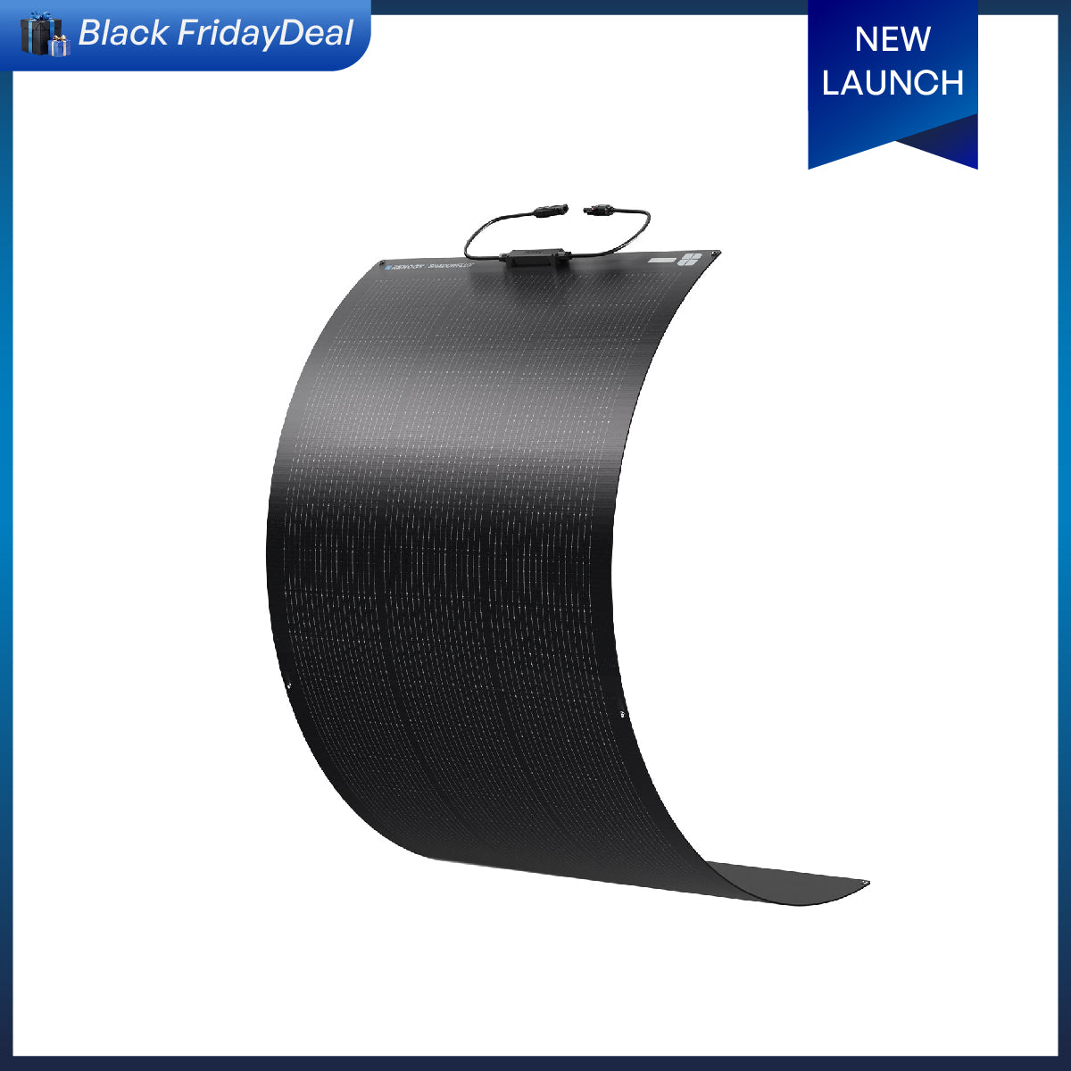 Flex ShadowFlux 100/200W Anti-Shading N-Type Flexible Solar Panel (All Black)