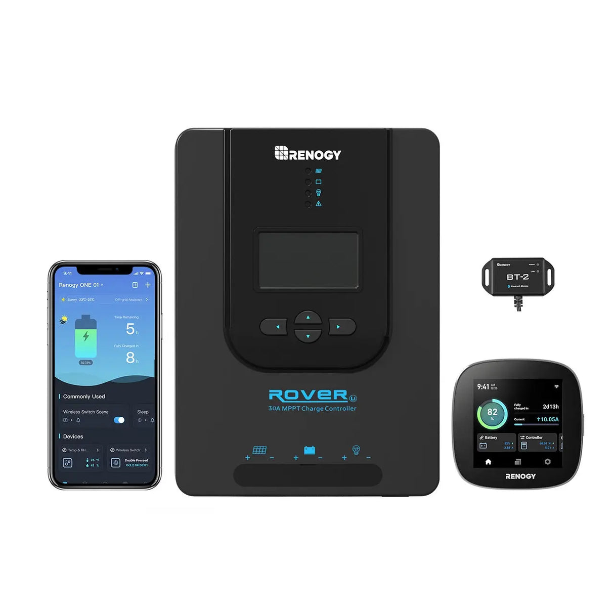 Rover Li 30 Amp MPPT Solar Charge Controller Renogy