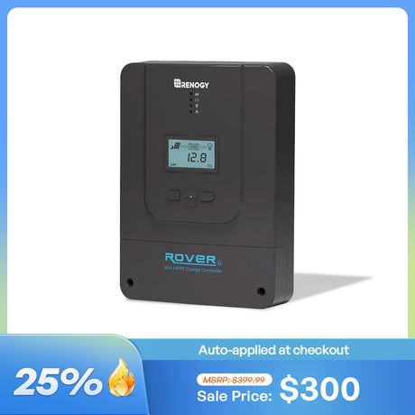 Renogy Rover 60 Amp MPPT Solar Charge Controller