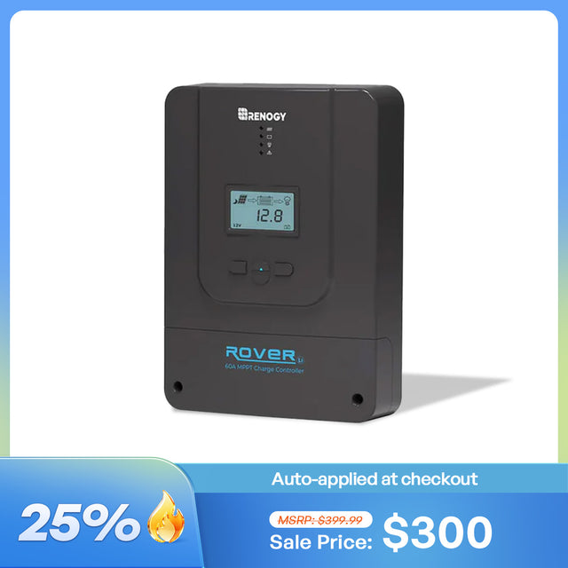 Renogy Rover 60 Amp MPPT Solar Charge Controller