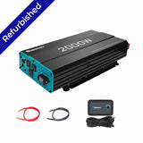 Refurbished 2000W 12V Pure Sine Wave Inverter Renogy