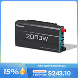Renogy 2000W 12V Pure Sine Wave Inverter 