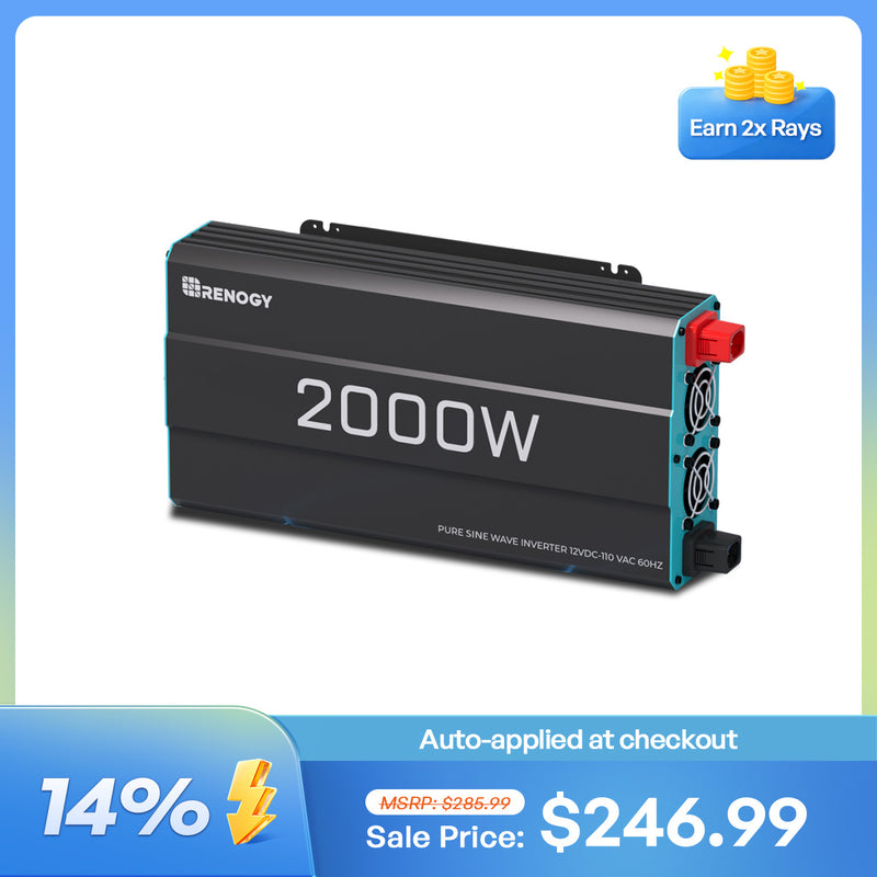 2000W 12V Pure Sine Wave Inverter