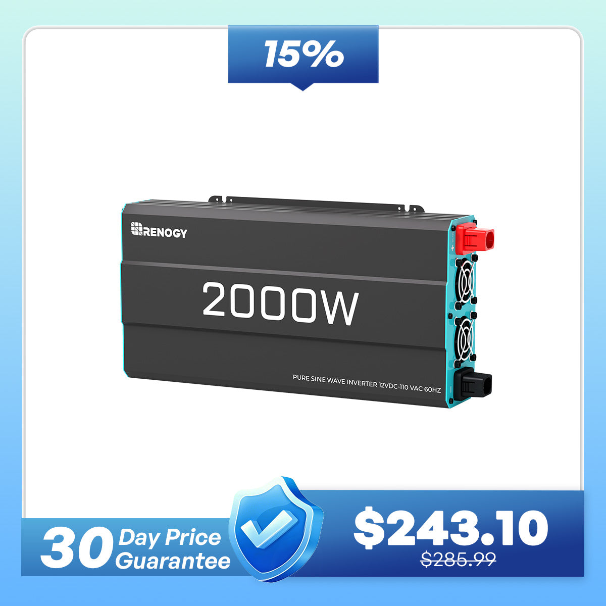 2000W 12V Pure Sine Wave Inverter