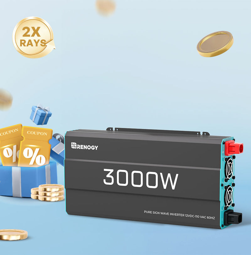 700W/1000W/2000W/3000W 12V Pure Sine Wave Inverter