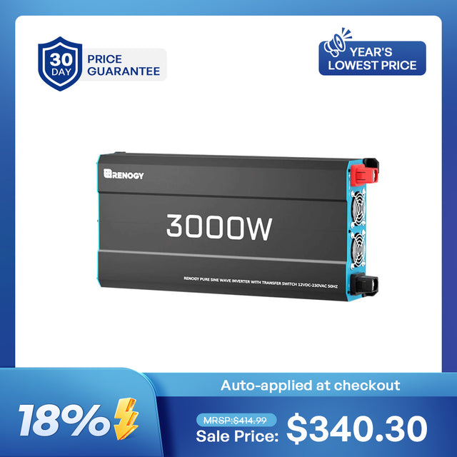 3000W 12V Pure Sine Wave Inverter