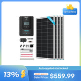 400W 12V Solar Panel Kit with Optional Smart Monitoring