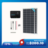 200W 12V Starter Solar Panel Kit
