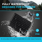 100 Watt 12 Volt Monocrystalline Foldable Solar Suitcase with Voyager