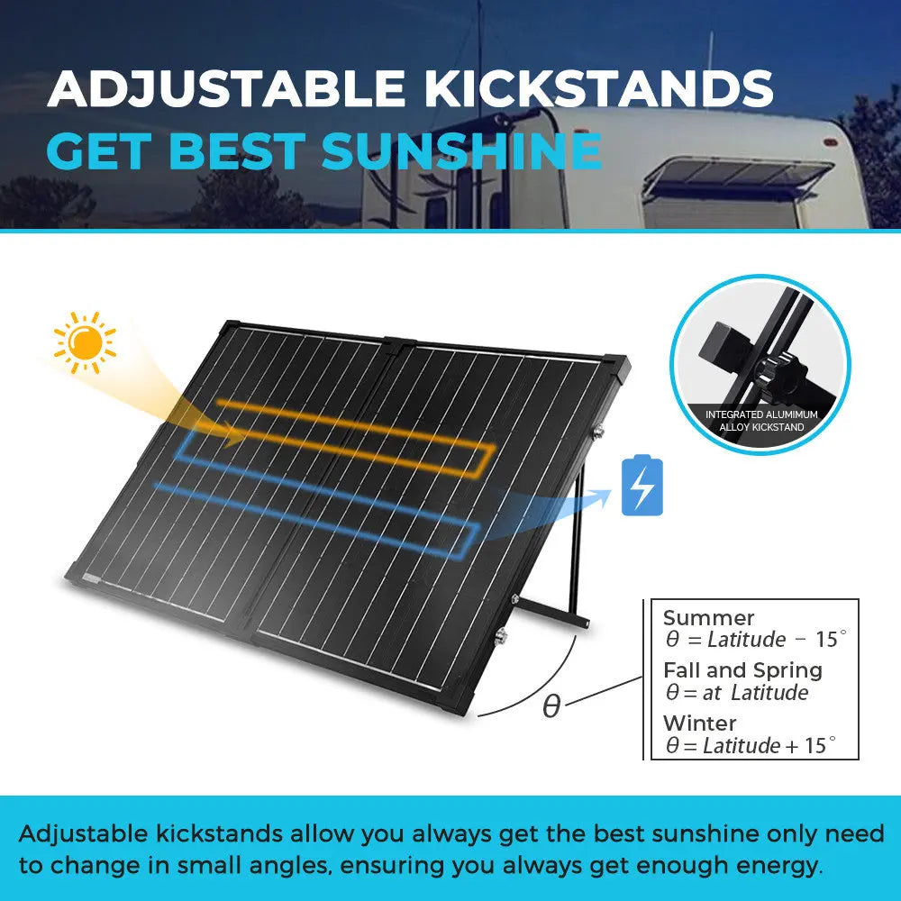 ADJUSTABLE KICKSTANDS
GET BEST SUNSHINE