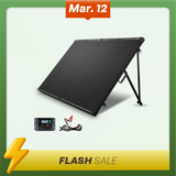 200 Watt 12 Volt Monocrystalline Foldable Solar Suitcase