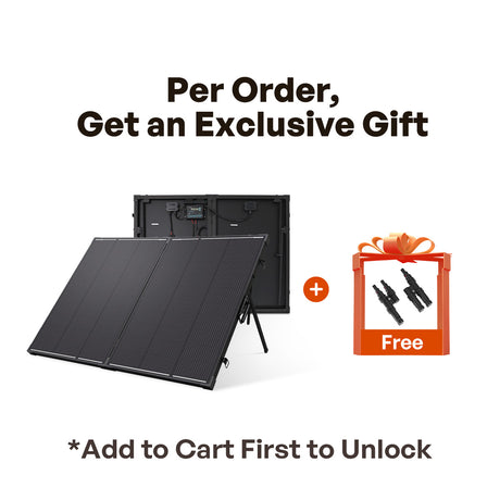 200W 12V N-Type Portable Solar Panel Suitcase Kit with 20A PWM Controller