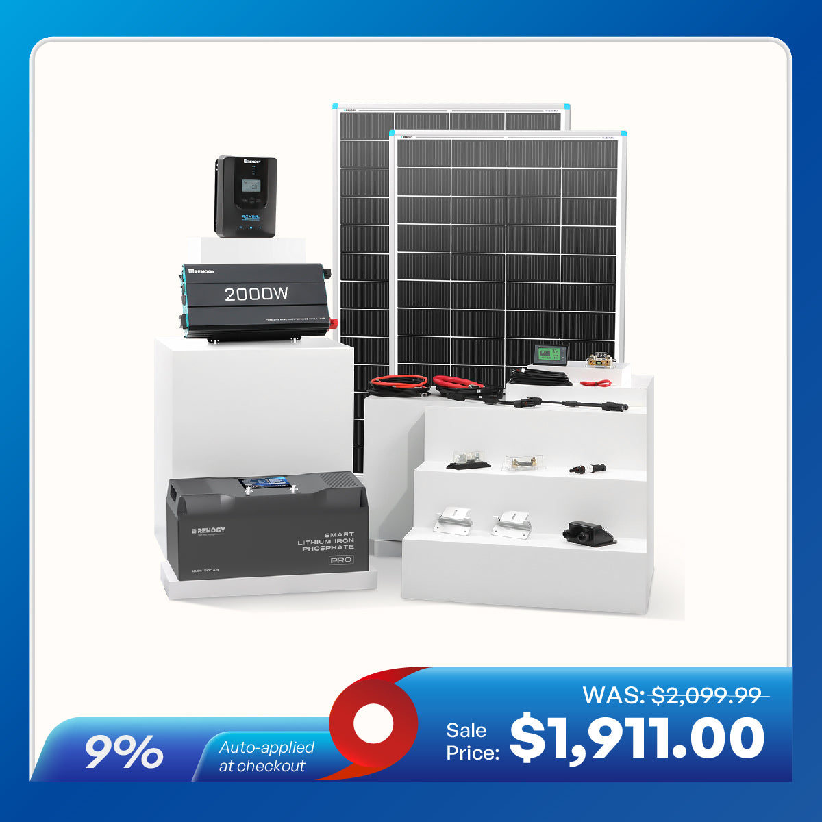 RV Solution (2.56kWh | 5.12kWh | 7.68kWh)