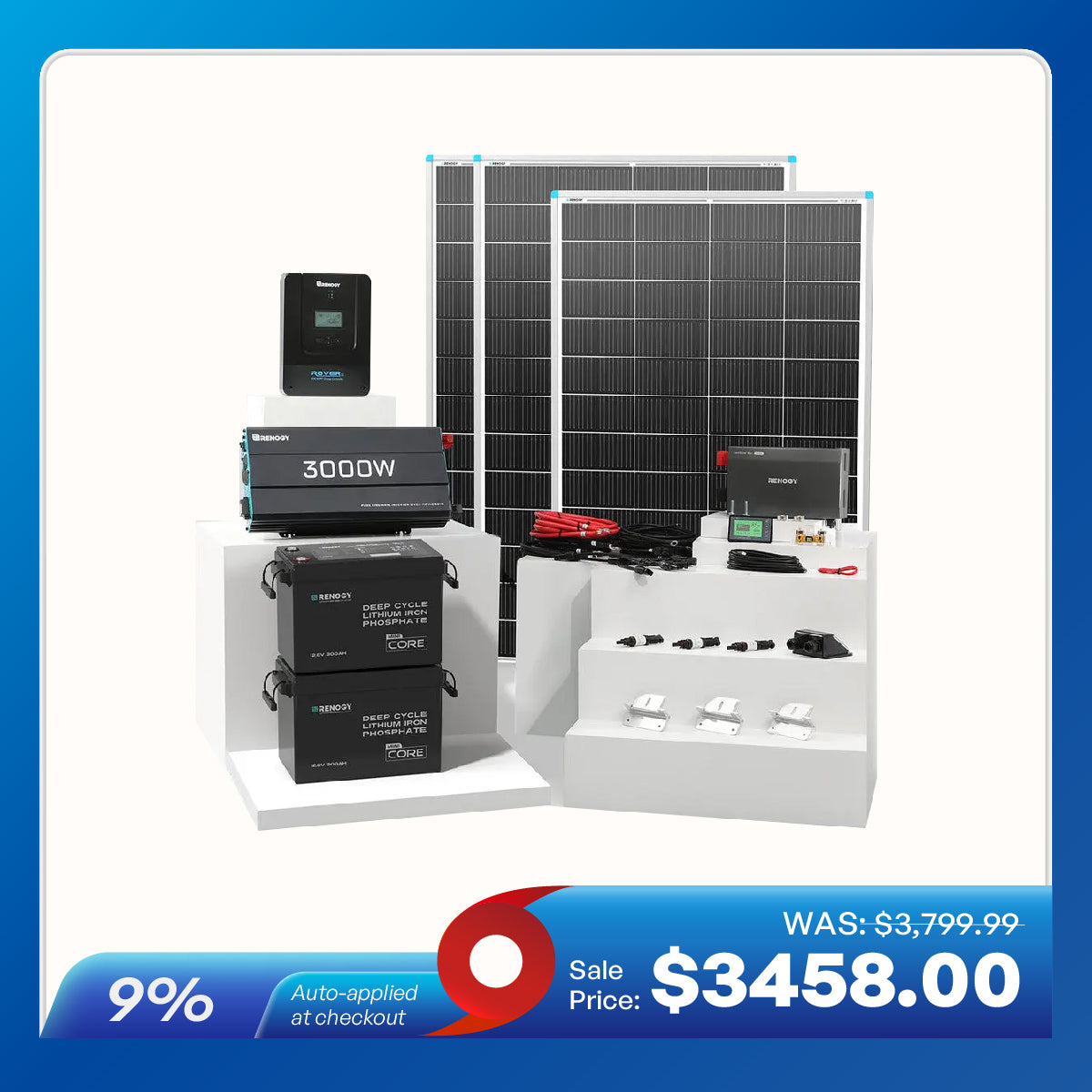 RV Solution (2.56kWh | 5.12kWh | 7.68kWh)