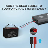 Renogy 10FT 6AWG Anderson Adapter Cable（Anderson PP75 - 3/8 in Lugs） Renogy