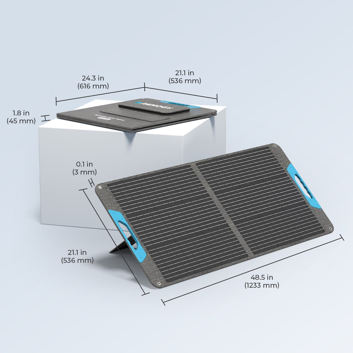 100W Portable Solar Panel
