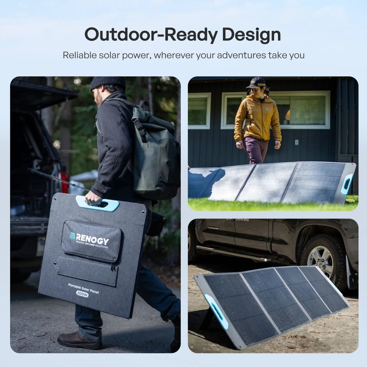E.FLEX 200W Portable Solar Panel Renogy